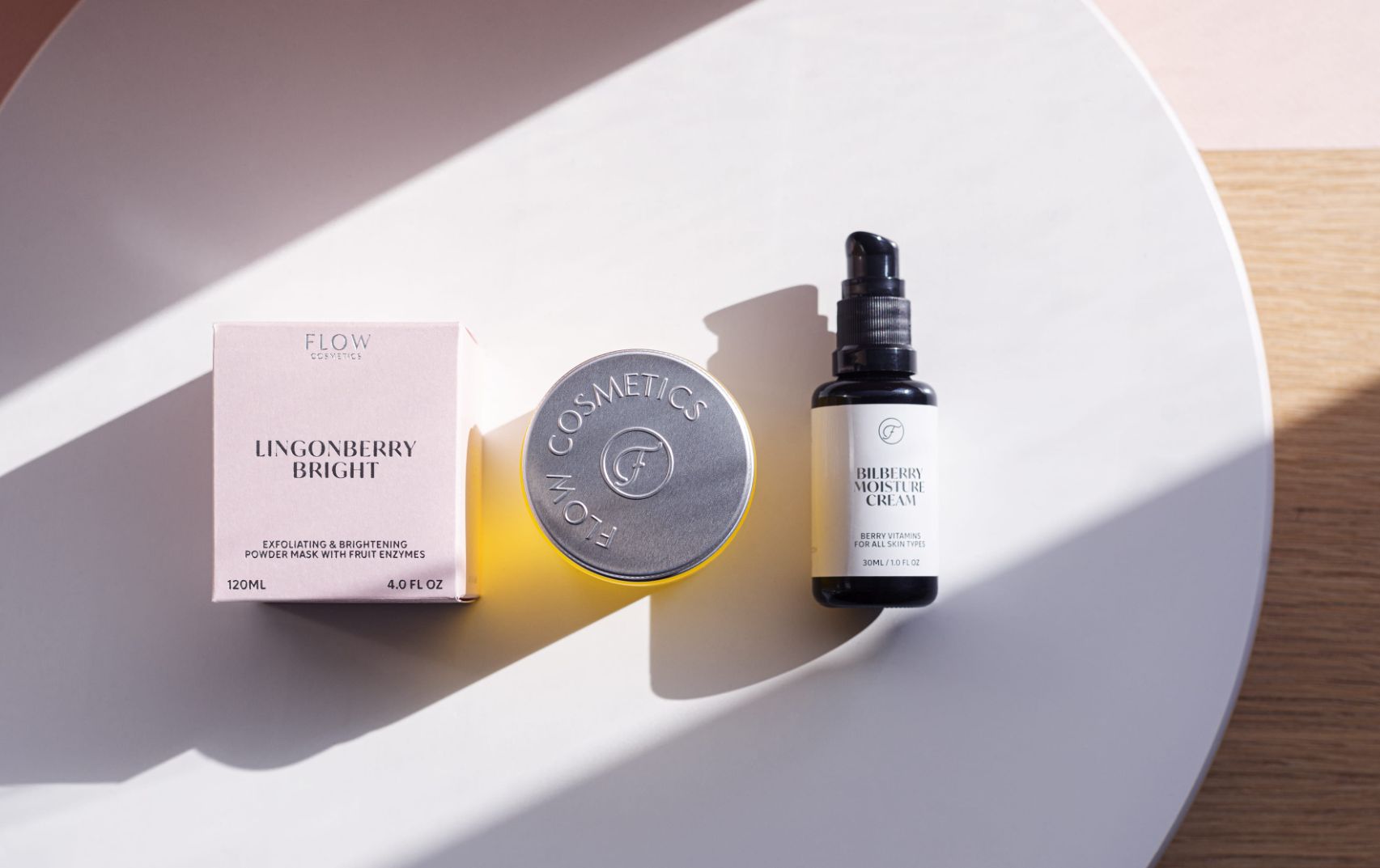 Biologische cosmetica producten van Flow Cosmetics
