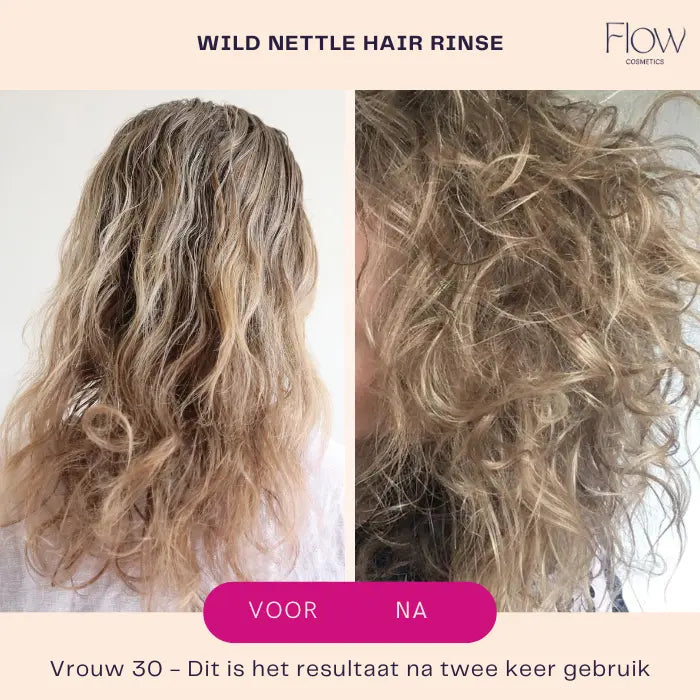 resultaat haarspoeling