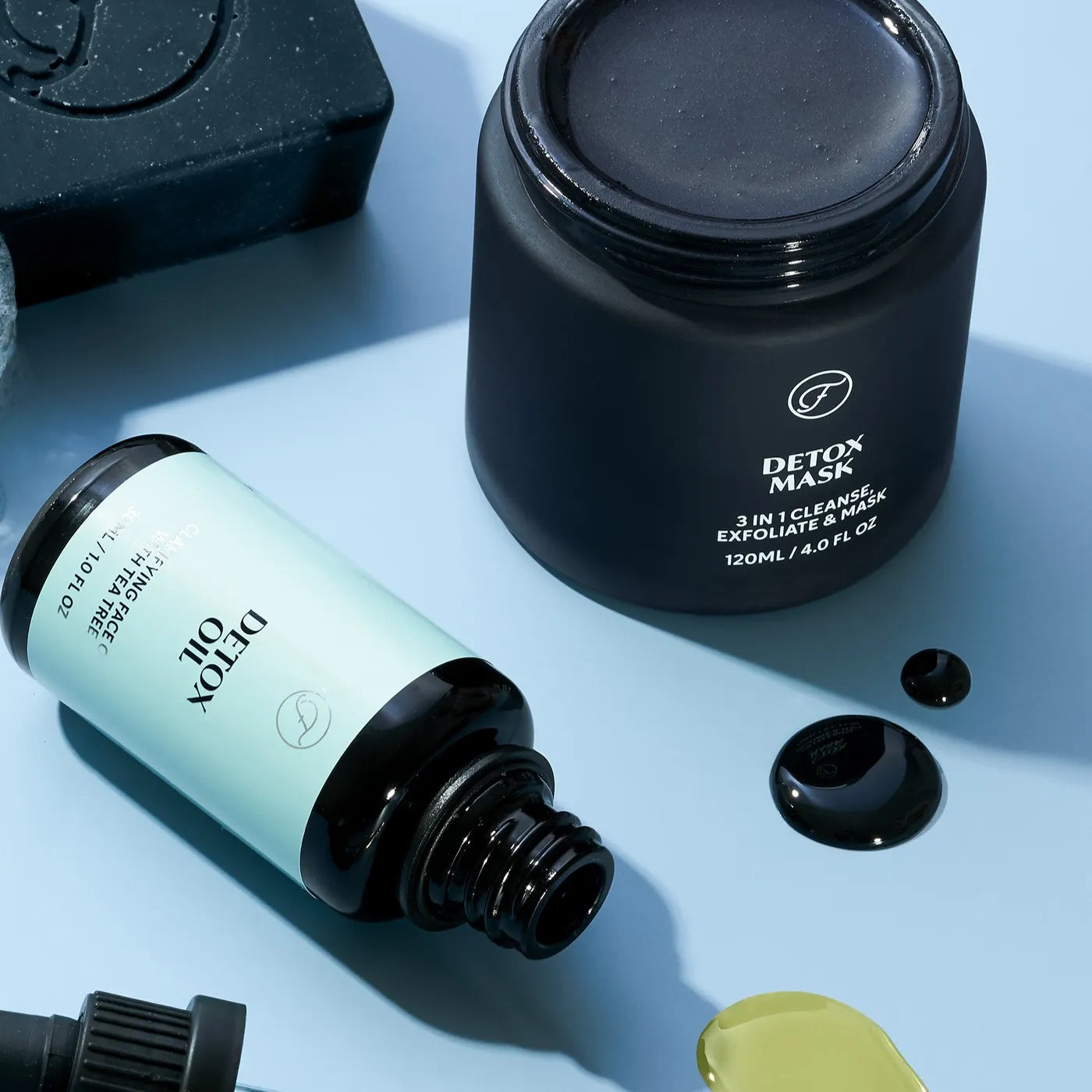 Detox masker werkt als acne gezichtsreiniger