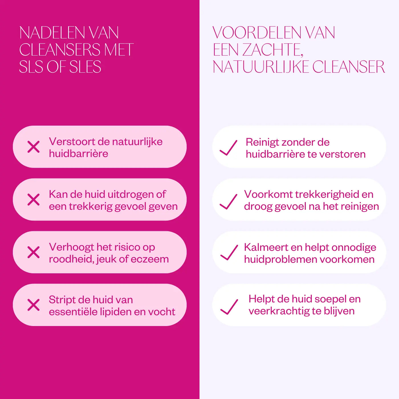 cleanser voordelen