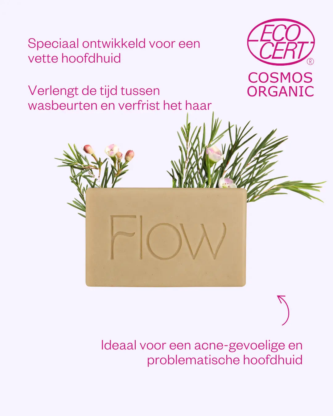 Shampoo bar Teatree - Voor olieachtig haar en hoofdhuid