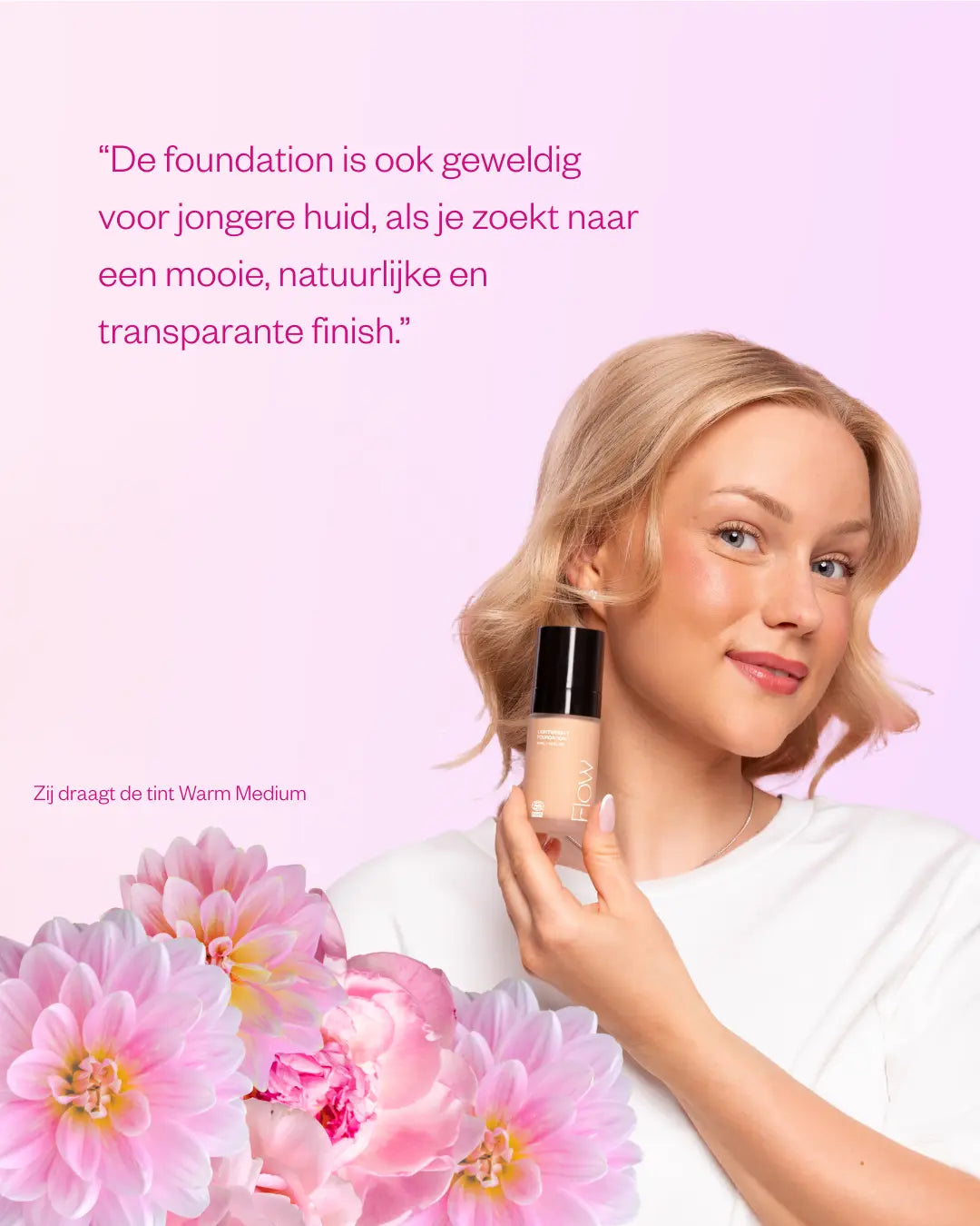 Lightweight foudantion jonge huid