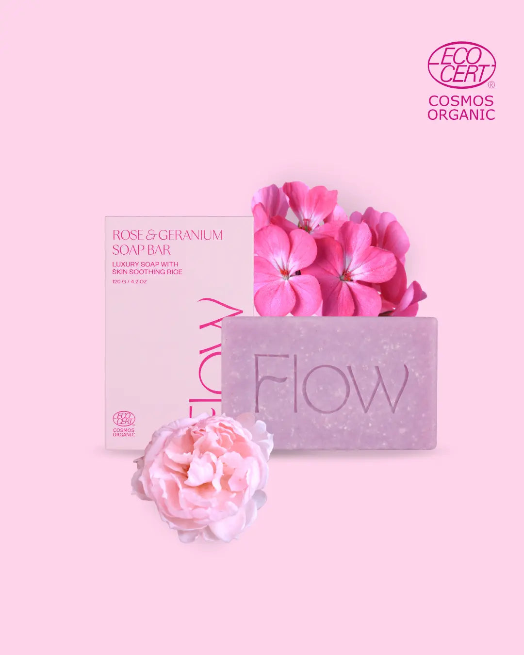 Rose Balm & Geranium Soap