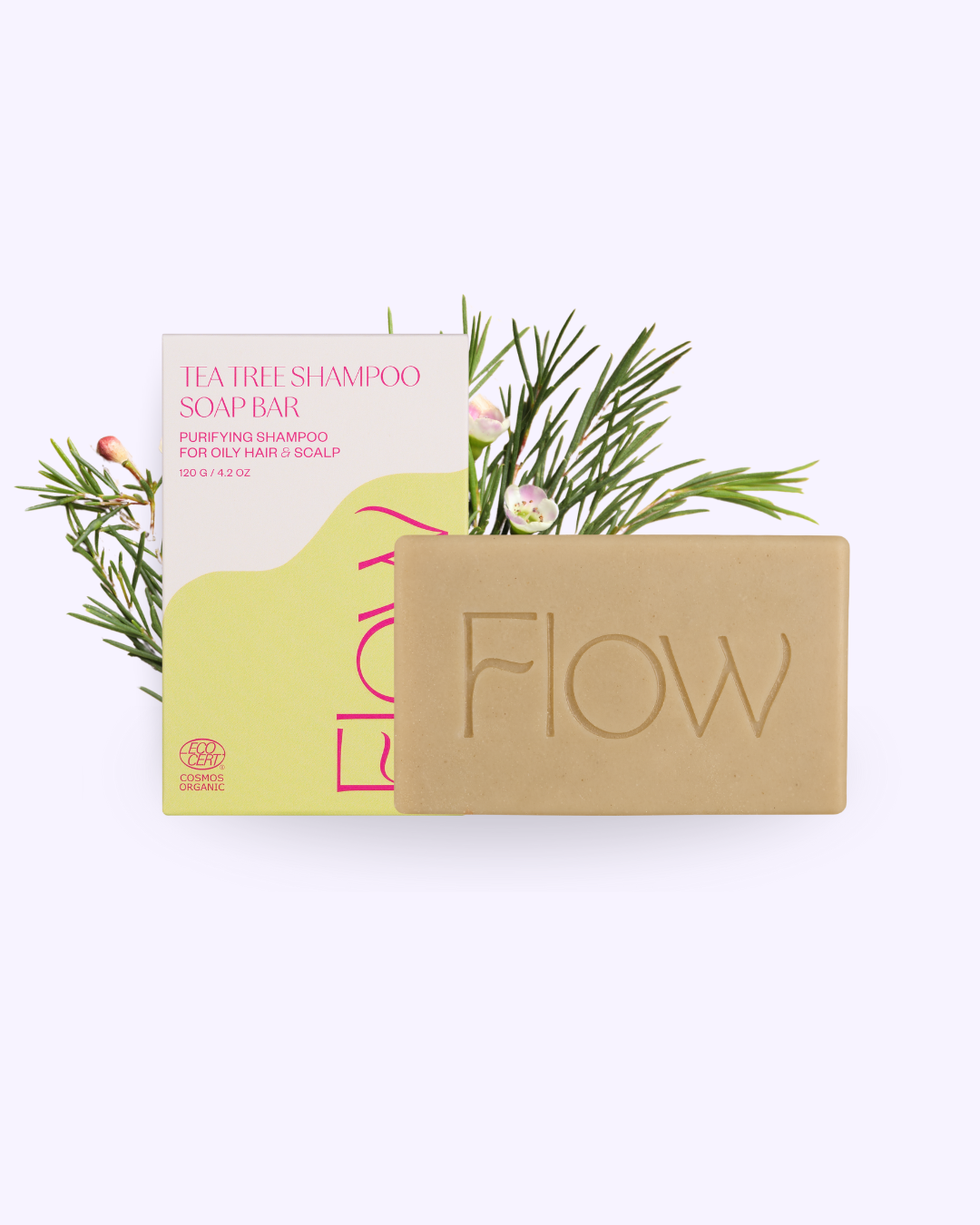 Shampoo bar Teatree - Voor olieachtig haar en hoofdhuid