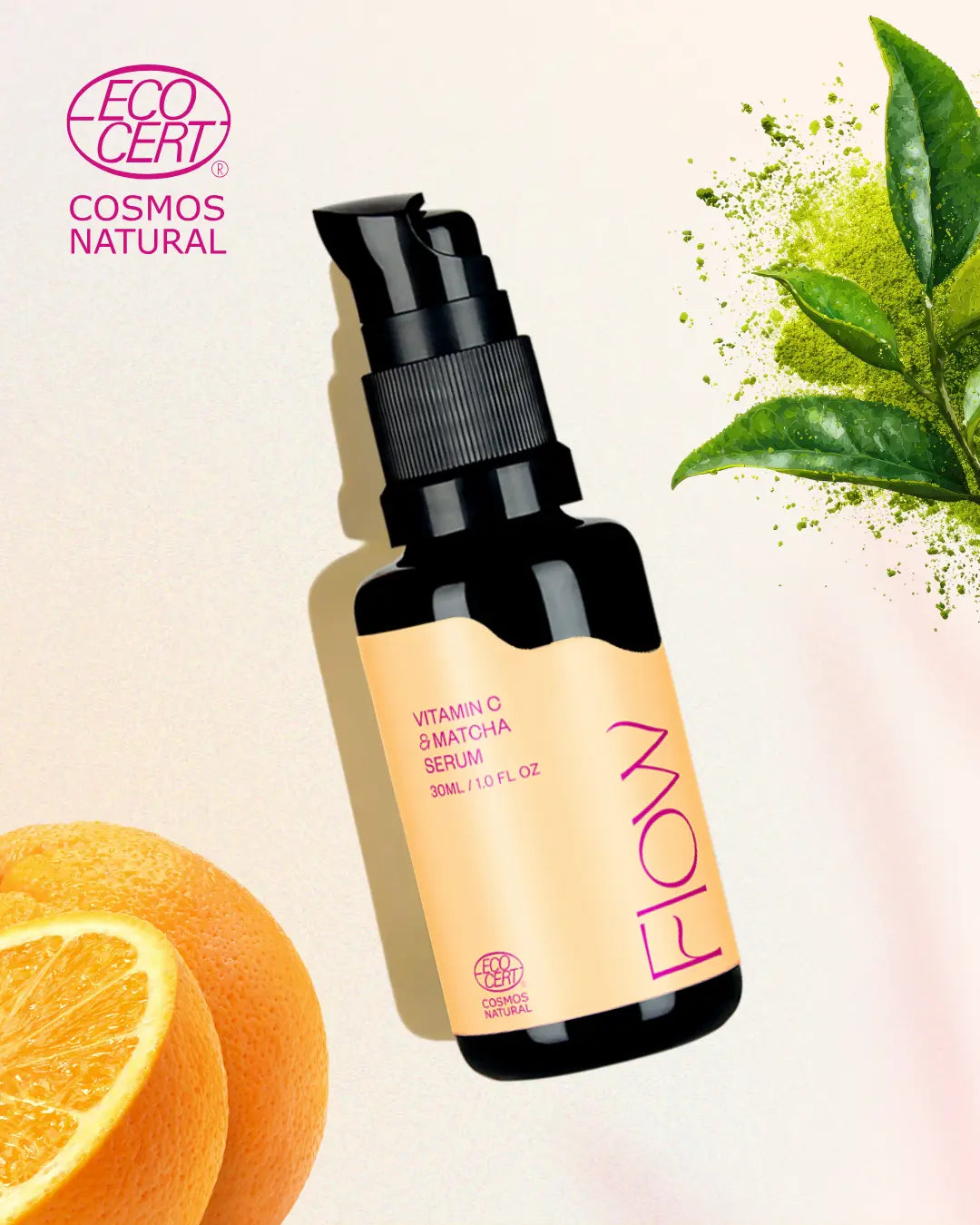 Natuurlijke Vitamine C & Matcha serum