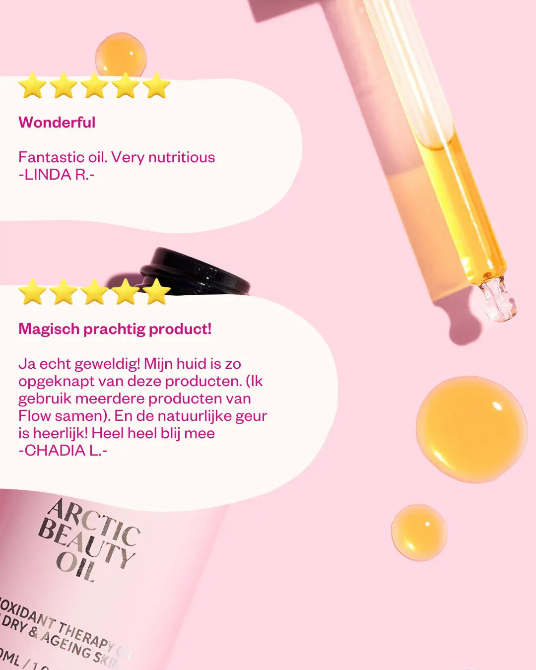 Droge huid gezichtsolie