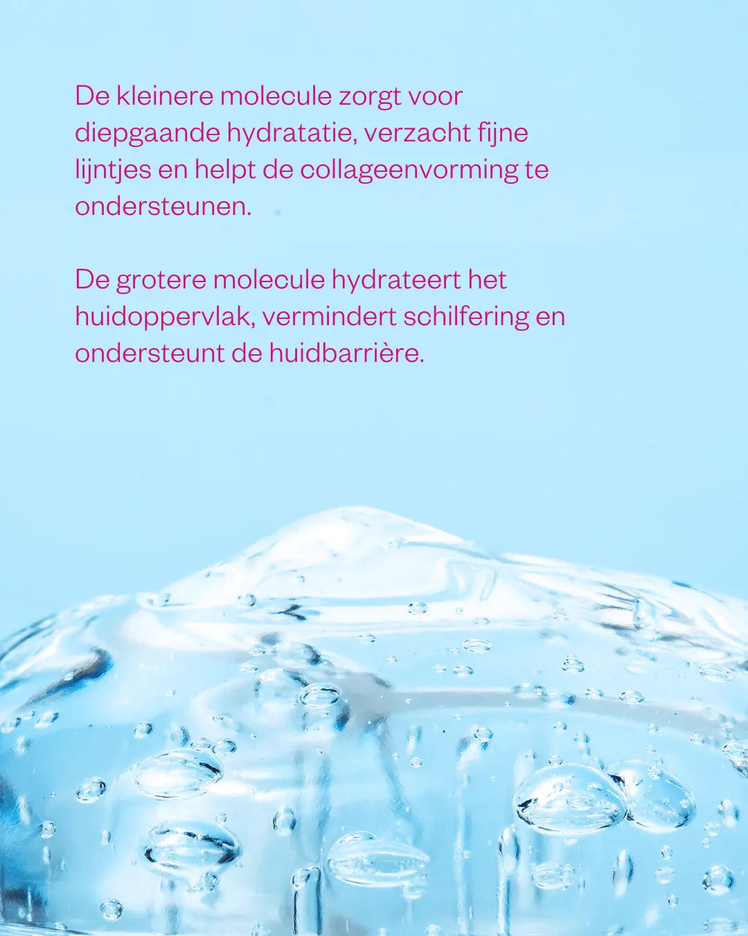 Hyaluronzuur kleine molecule